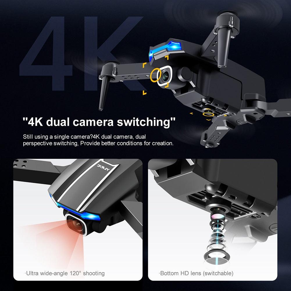 YLRC S65 Drone - 4K HD Camera WiFi Headless Mode 2.4GHz Foldable Quadcopter Toys Real-time transmission Helicopter Toys 26 YLRC S65 Drone - 4K HD Camera WiFi Headless Mode 2.4GHz Foldable Quadcopter Toys Real-time transmission Helicopter Toys - صورة YLRC S65 Drone - 4K HD Camera WiFi Headless Mode 2.4GHz Foldable Quadcopter Toys Real-time transmission Helicopter Toys - صورة 26