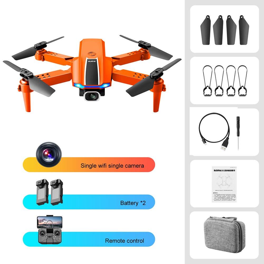 YLRC S65 Drone - 4K HD Camera WiFi Headless Mode 2.4GHz Foldable Quadcopter Toys Real-time transmission Helicopter Toys 21 YLRC S65 Drone - 4K HD Camera WiFi Headless Mode 2.4GHz Foldable Quadcopter Toys Real-time transmission Helicopter Toys - صورة YLRC S65 Drone - 4K HD Camera WiFi Headless Mode 2.4GHz Foldable Quadcopter Toys Real-time transmission Helicopter Toys - صورة 21