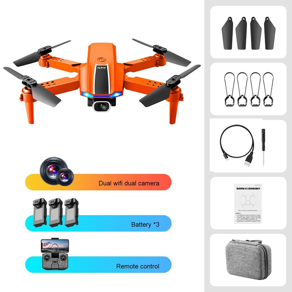 YLRC S65 Drone - 4K HD Camera WiFi Headless Mode 2.4GHz Foldable Quadcopter Toys Real-time transmission Helicopter Toys 19 YLRC S65 Drone - 4K HD Camera WiFi Headless Mode 2.4GHz Foldable Quadcopter Toys Real-time transmission Helicopter Toys - صورة YLRC S65 Drone - 4K HD Camera WiFi Headless Mode 2.4GHz Foldable Quadcopter Toys Real-time transmission Helicopter Toys - صورة 19
