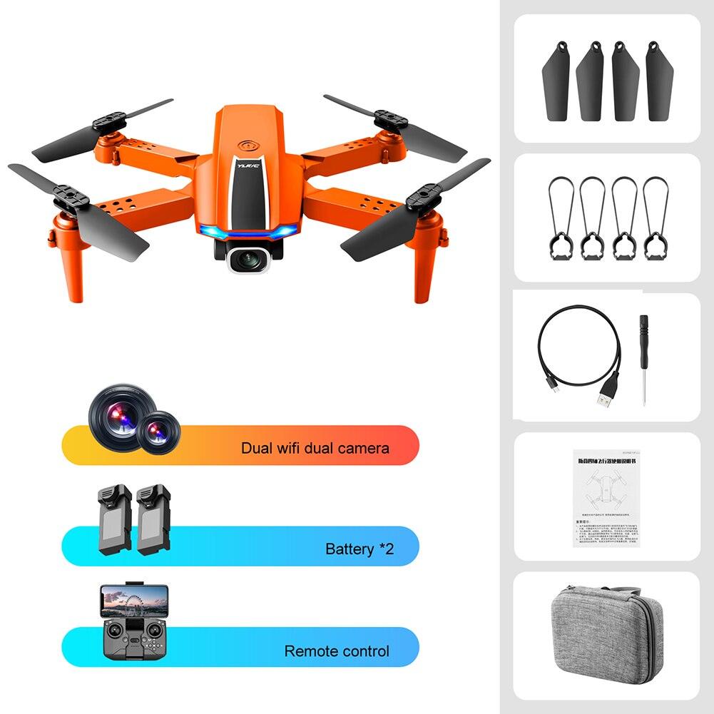 YLRC S65 Drone - 4K HD Camera WiFi Headless Mode 2.4GHz Foldable Quadcopter Toys Real-time transmission Helicopter Toys 11 YLRC S65 Drone - 4K HD Camera WiFi Headless Mode 2.4GHz Foldable Quadcopter Toys Real-time transmission Helicopter Toys - صورة YLRC S65 Drone - 4K HD Camera WiFi Headless Mode 2.4GHz Foldable Quadcopter Toys Real-time transmission Helicopter Toys - صورة 11