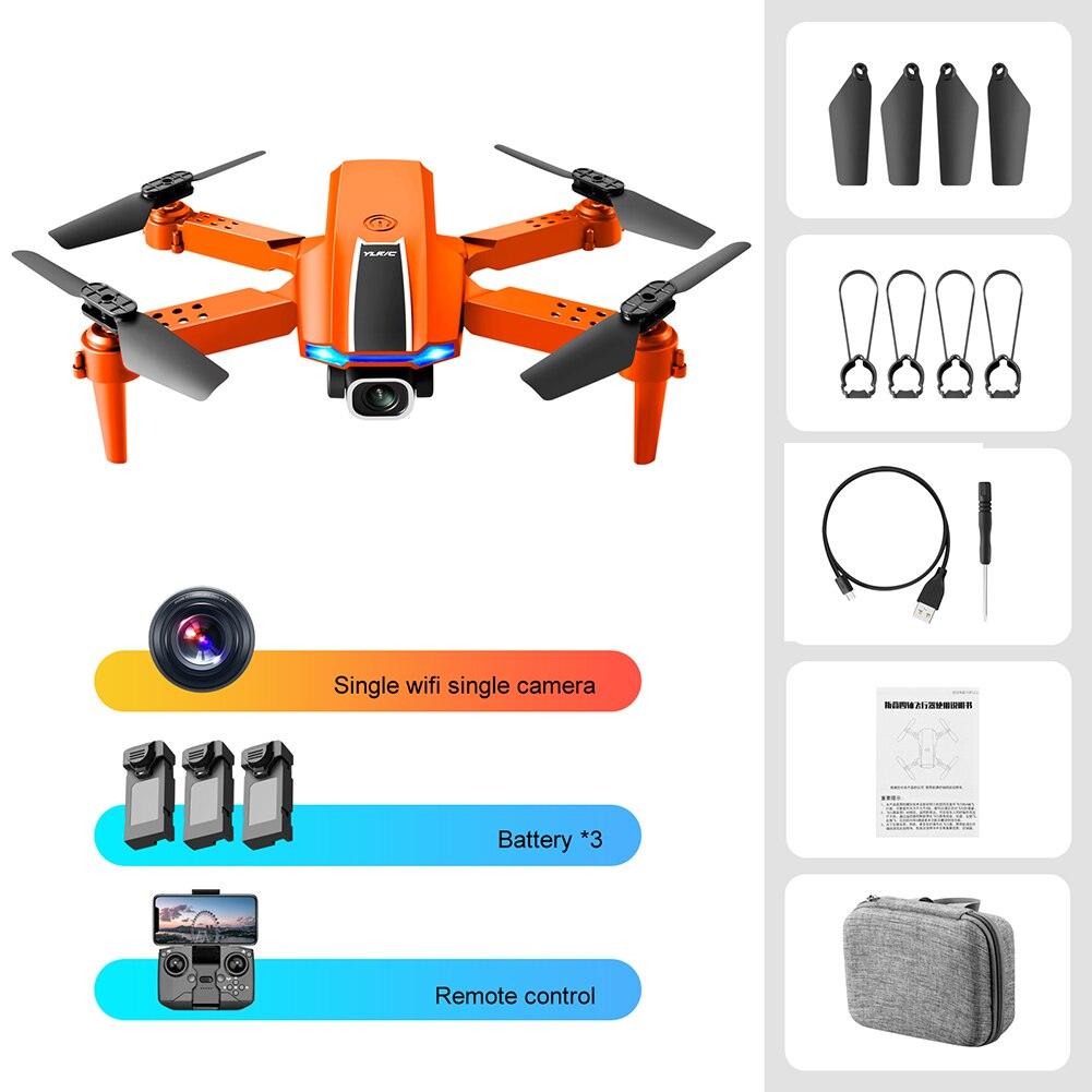 YLRC S65 Drone - 4K HD Camera WiFi Headless Mode 2.4GHz Foldable Quadcopter Toys Real-time transmission Helicopter Toys 9 YLRC S65 Drone - 4K HD Camera WiFi Headless Mode 2.4GHz Foldable Quadcopter Toys Real-time transmission Helicopter Toys - صورة YLRC S65 Drone - 4K HD Camera WiFi Headless Mode 2.4GHz Foldable Quadcopter Toys Real-time transmission Helicopter Toys - صورة 9