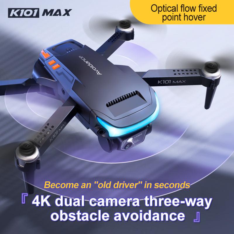 K101 Max Drone With Dual 4K HD Camera Optical Flow Localization Real-time Transmission Helicopter 2 K101 Max Drone With Dual 4K HD Camera Optical Flow Localization Real-time Transmission Helicopter - Image 2