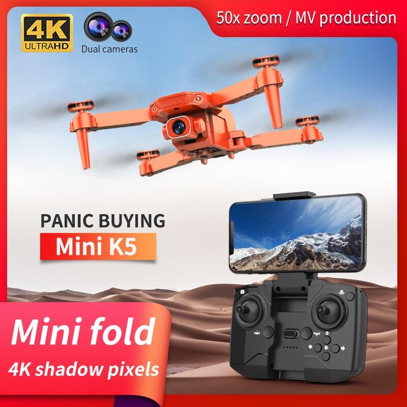 K5 Mini Drone - 4K HD Dual Camera 2.4G Wifi FPV Air Pressure Fixed Height Foldable Quadcopter RC Helicopter Gifts Toys 23 K5 Mini Drone - 4K HD Dual Camera 2.4G Wifi FPV Air Pressure Fixed Height Foldable Quadcopter RC Helicopter Gifts Toys - Image 23