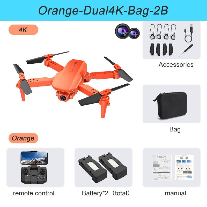 K5 Mini Drone - 4K HD Dual Camera 2.4G Wifi FPV Air Pressure Fixed Height Foldable Quadcopter RC Helicopter Gifts Toys 20 K5 Mini Drone - 4K HD Dual Camera 2.4G Wifi FPV Air Pressure Fixed Height Foldable Quadcopter RC Helicopter Gifts Toys - Image 20