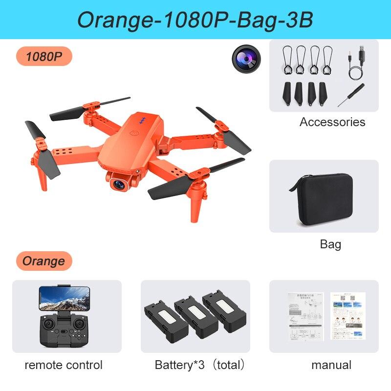 K5 Mini Drone - 4K HD Dual Camera 2.4G Wifi FPV Air Pressure Fixed Height Foldable Quadcopter RC Helicopter Gifts Toys 16 K5 Mini Drone - 4K HD Dual Camera 2.4G Wifi FPV Air Pressure Fixed Height Foldable Quadcopter RC Helicopter Gifts Toys - Image 16