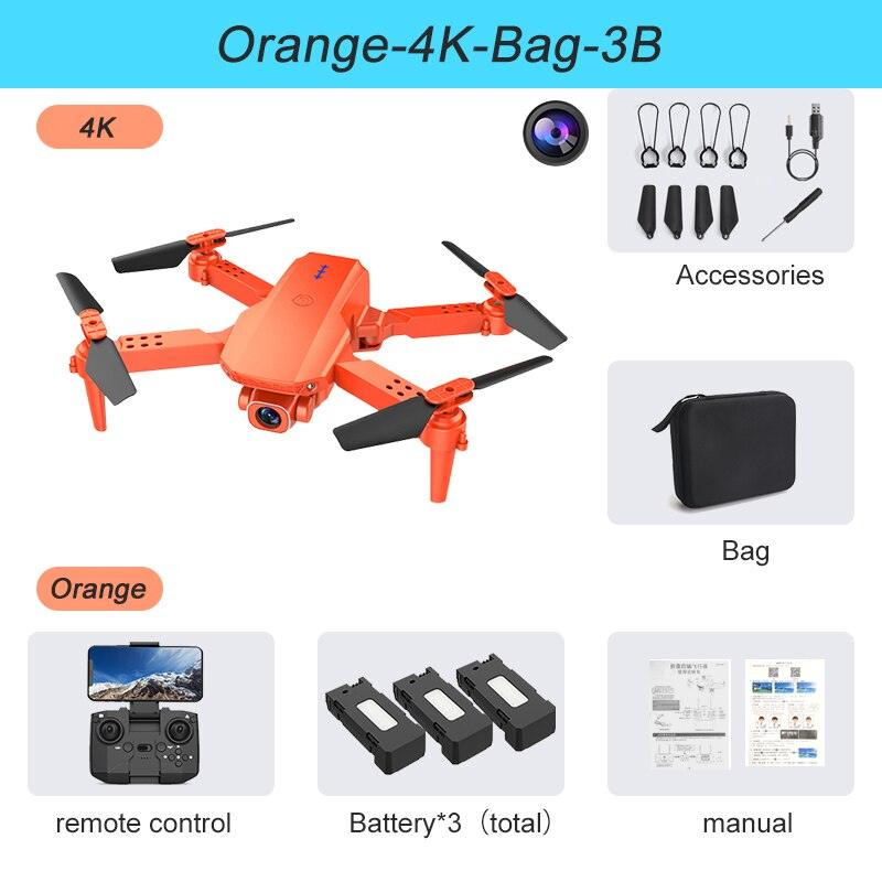 K5 Mini Drone - 4K HD Dual Camera 2.4G Wifi FPV Air Pressure Fixed Height Foldable Quadcopter RC Helicopter Gifts Toys 14 K5 Mini Drone - 4K HD Dual Camera 2.4G Wifi FPV Air Pressure Fixed Height Foldable Quadcopter RC Helicopter Gifts Toys - Image 14