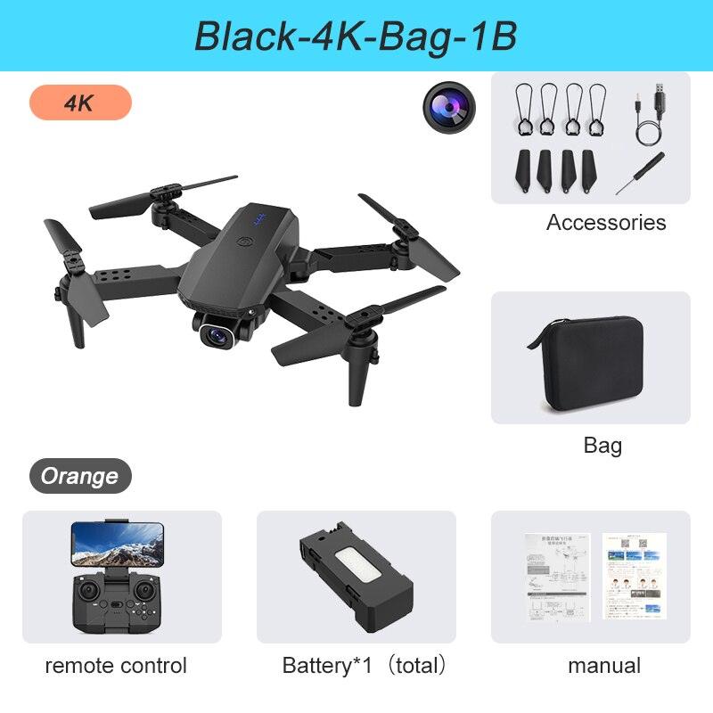 K5 Mini Drone - 4K HD Dual Camera 2.4G Wifi FPV Air Pressure Fixed Height Foldable Quadcopter RC Helicopter Gifts Toys 12 K5 Mini Drone - 4K HD Dual Camera 2.4G Wifi FPV Air Pressure Fixed Height Foldable Quadcopter RC Helicopter Gifts Toys - Image 12
