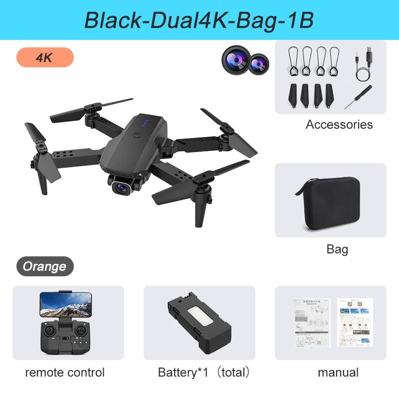 K5 Mini Drone - 4K HD Dual Camera 2.4G Wifi FPV Air Pressure Fixed Height Foldable Quadcopter RC Helicopter Gifts Toys 7 K5 Mini Drone - 4K HD Dual Camera 2.4G Wifi FPV Air Pressure Fixed Height Foldable Quadcopter RC Helicopter Gifts Toys - Image 7