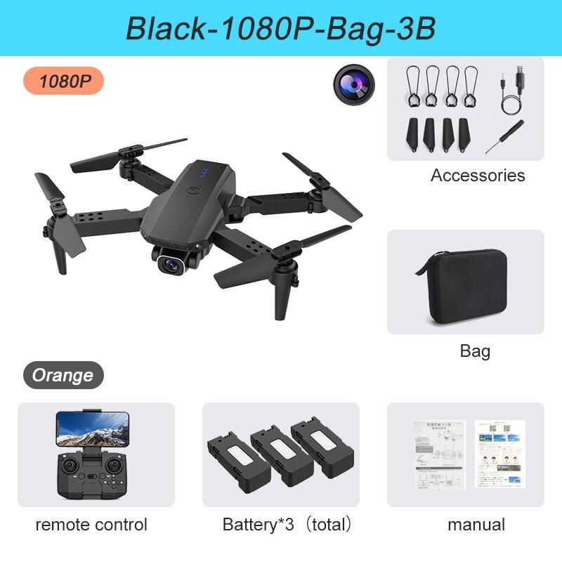 K5 Mini Drone - 4K HD Dual Camera 2.4G Wifi FPV Air Pressure Fixed Height Foldable Quadcopter RC Helicopter Gifts Toys 6 K5 Mini Drone - 4K HD Dual Camera 2.4G Wifi FPV Air Pressure Fixed Height Foldable Quadcopter RC Helicopter Gifts Toys - Image 6