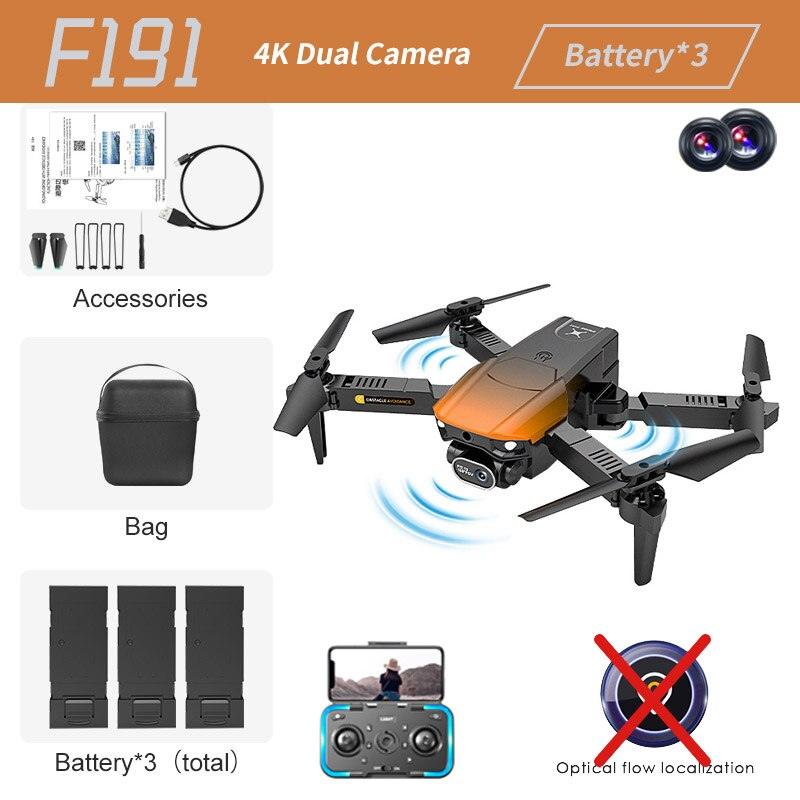 XYRC F191 Mini Drone - 4K HD Camera Optical Flow Positioning Obstacle Avoidance Foldable Quadcopter RC Dron Toys Gifts 4 XYRC F191 Mini Drone - 4K HD Camera Optical Flow Positioning Obstacle Avoidance Foldable Quadcopter RC Dron Toys Gifts — изображение 4