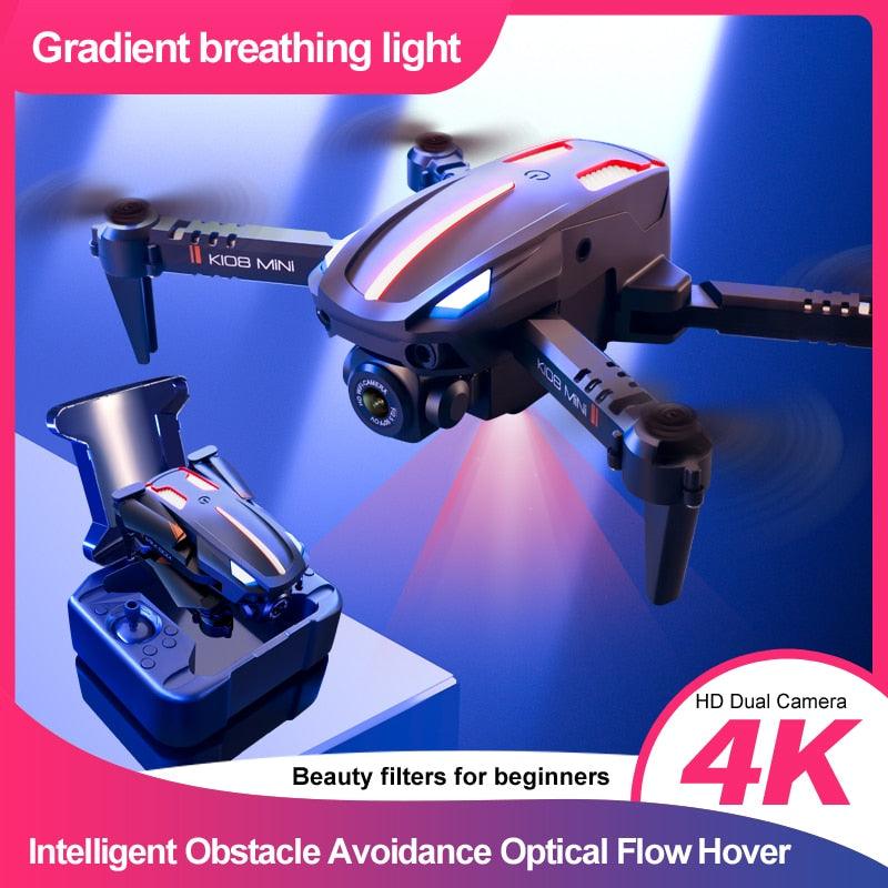 K108 Drone - 4K HD Camera Three-sided Obstacle Avoidance Fixed Height Professional Foldable Quadcopter Boy for Toys - صورة K108 Drone - 4K HD Camera Three-sided Obstacle Avoidance Fixed Height Professional Foldable Quadcopter Boy for Toys - صورة 22