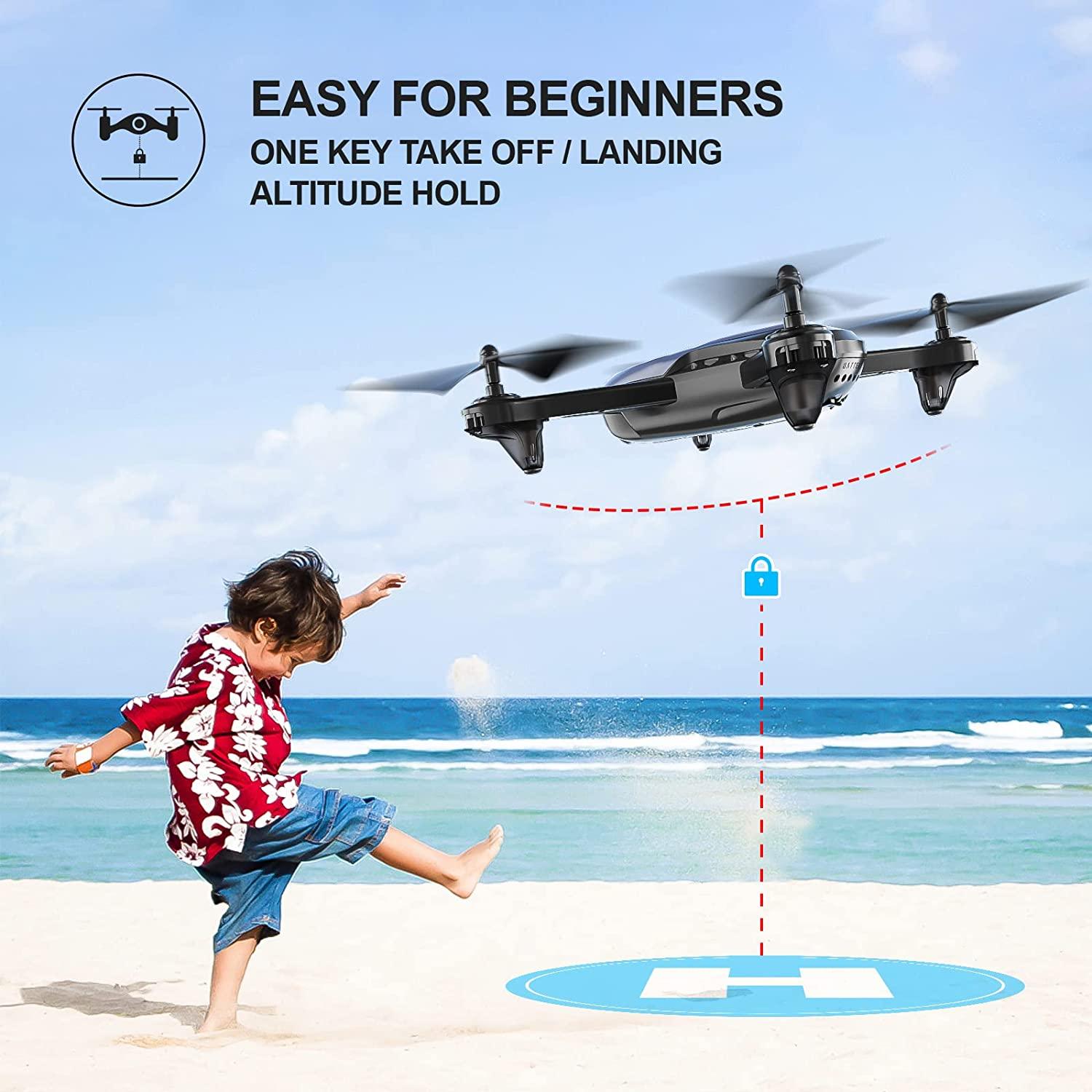 Cheerwing U89S Drone -  for Kids and Adults, 1080 HD Camera Drone WiFi 2.4G RC Drone Quadcopter,One Key Take/Off,Altitude Hold,3D Flip - صورة Cheerwing U89S Drone -  for Kids and Adults, 1080 HD Camera Drone WiFi 2.4G RC Drone Quadcopter,One Key Take/Off,Altitude Hold,3D Flip - صورة 7