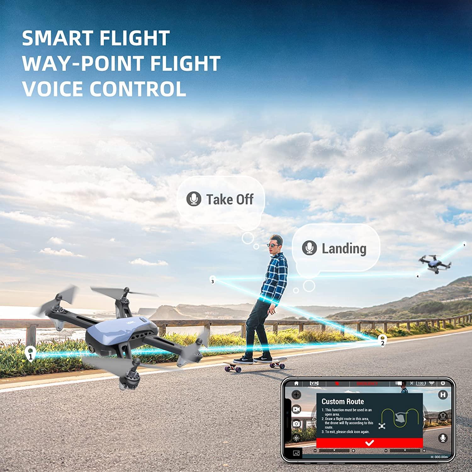 Cheerwing U89S Drone -  for Kids and Adults, 1080 HD Camera Drone WiFi 2.4G RC Drone Quadcopter,One Key Take/Off,Altitude Hold,3D Flip - صورة Cheerwing U89S Drone -  for Kids and Adults, 1080 HD Camera Drone WiFi 2.4G RC Drone Quadcopter,One Key Take/Off,Altitude Hold,3D Flip - صورة 6