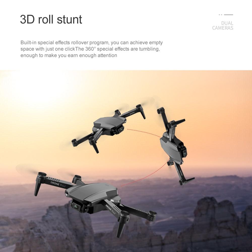 E99 Pro Drone With HD Camera - 4K Dual Camera 25 Minutes 200M Distance Headless Model Night Flying WIFI Foldable Drone 32 E99 Pro Drone With HD Camera - 4K Dual Camera 25 Minutes 200M Distance Headless Model Night Flying WIFI Foldable Drone - Image 32