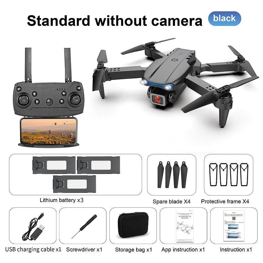 E99 Pro Drone With HD Camera - 4K Dual Camera 25 Minutes 200M Distance Headless Model Night Flying WIFI Foldable Drone 24 E99 Pro Drone With HD Camera - 4K Dual Camera 25 Minutes 200M Distance Headless Model Night Flying WIFI Foldable Drone - Image 24