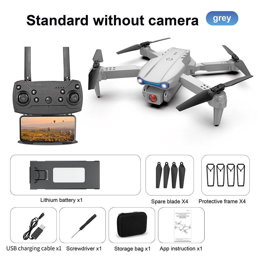 E99 Pro Drone With HD Camera - 4K Dual Camera 25 Minutes 200M Distance Headless Model Night Flying WIFI Foldable Drone 19 E99 Pro Drone With HD Camera - 4K Dual Camera 25 Minutes 200M Distance Headless Model Night Flying WIFI Foldable Drone - Image 19