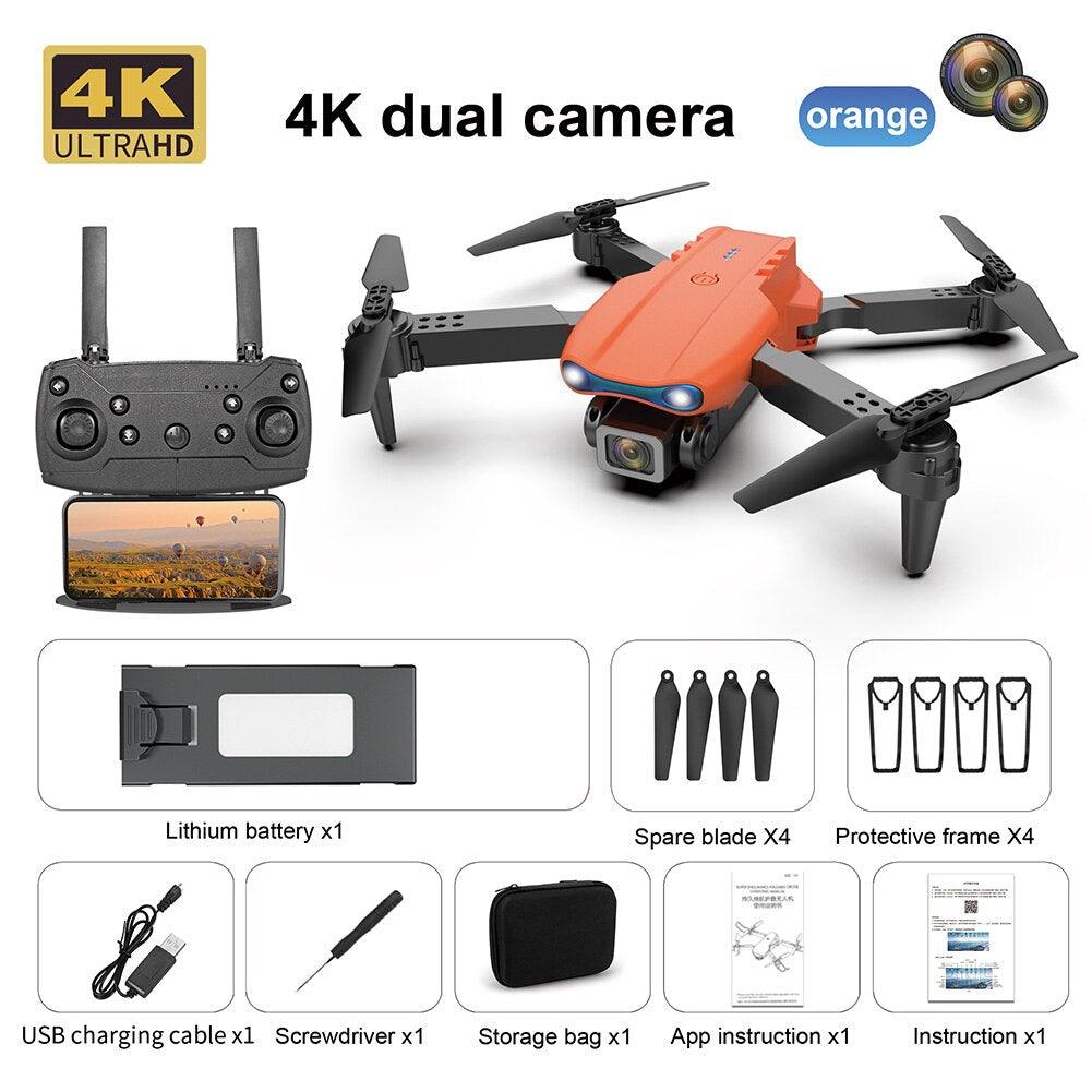 E99 Pro Drone With HD Camera - 4K Dual Camera 25 Minutes 200M Distance Headless Model Night Flying WIFI Foldable Drone 14 E99 Pro Drone With HD Camera - 4K Dual Camera 25 Minutes 200M Distance Headless Model Night Flying WIFI Foldable Drone - Image 14
