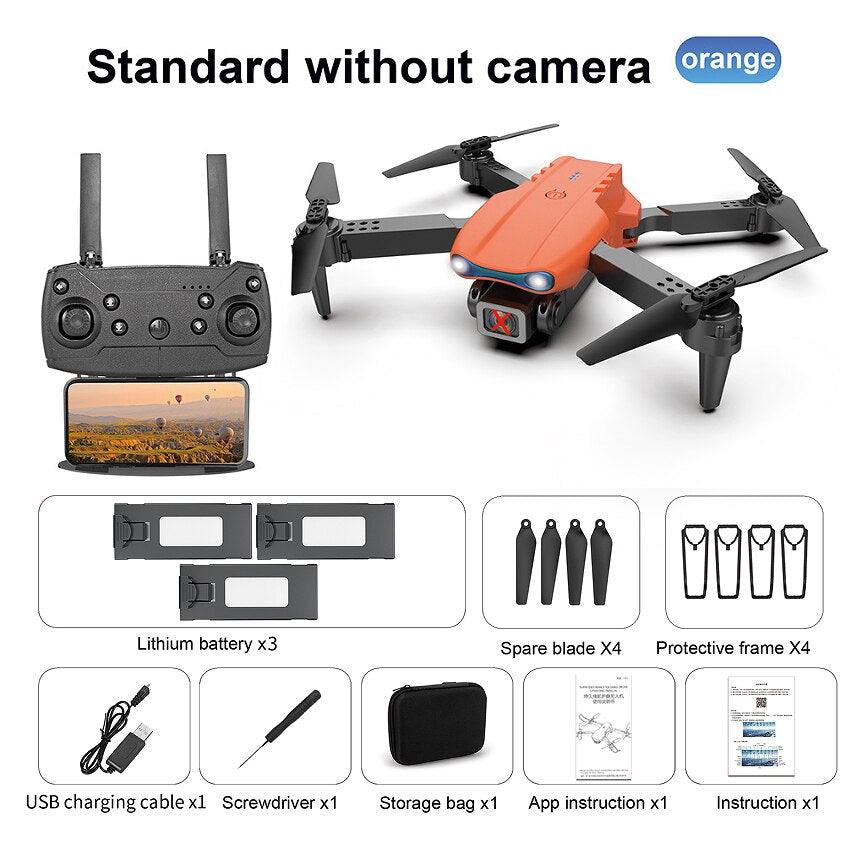E99 Pro Drone With HD Camera - 4K Dual Camera 25 Minutes 200M Distance Headless Model Night Flying WIFI Foldable Drone 12 E99 Pro Drone With HD Camera - 4K Dual Camera 25 Minutes 200M Distance Headless Model Night Flying WIFI Foldable Drone - Image 12