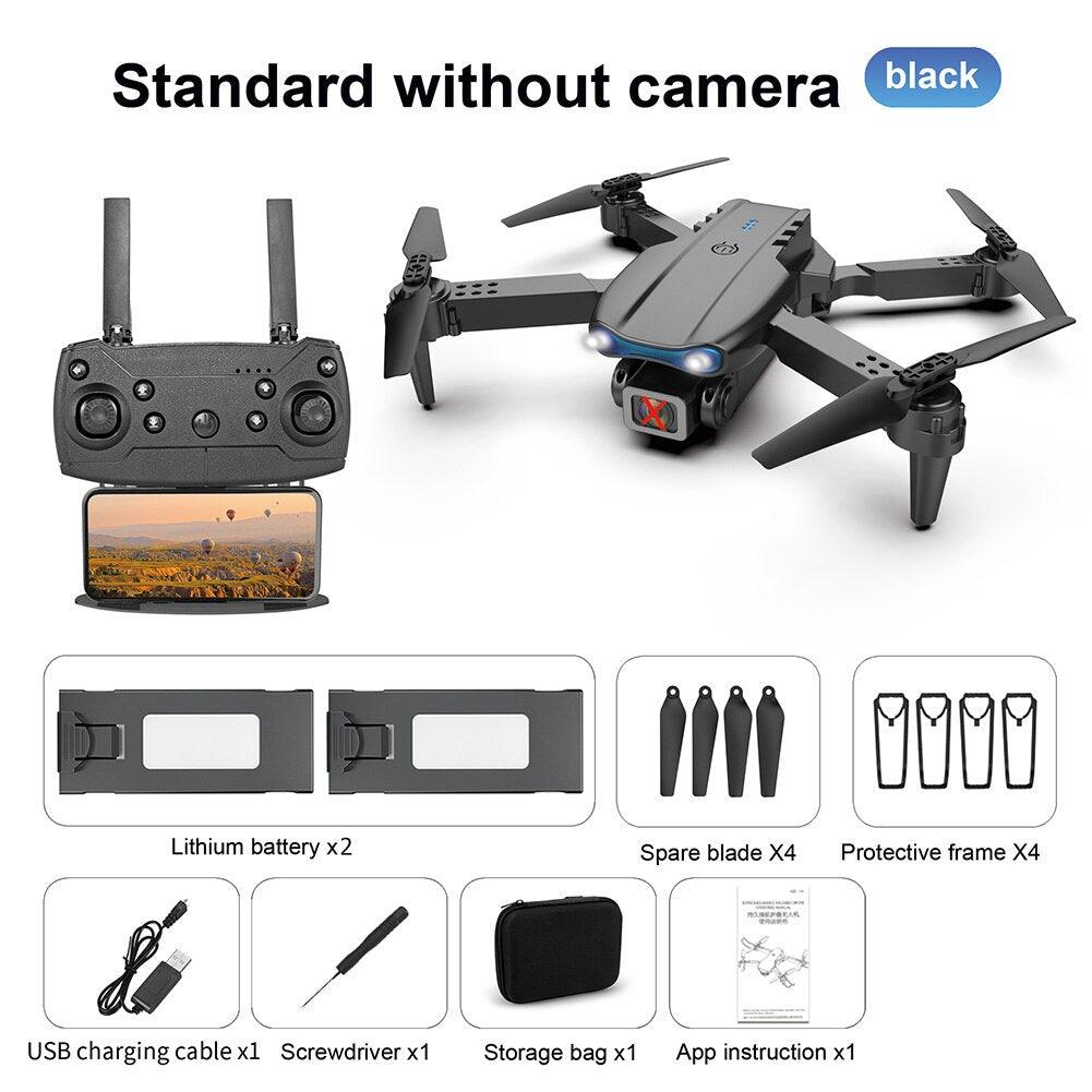 E99 Pro Drone With HD Camera - 4K Dual Camera 25 Minutes 200M Distance Headless Model Night Flying WIFI Foldable Drone 6 E99 Pro Drone With HD Camera - 4K Dual Camera 25 Minutes 200M Distance Headless Model Night Flying WIFI Foldable Drone - Image 6