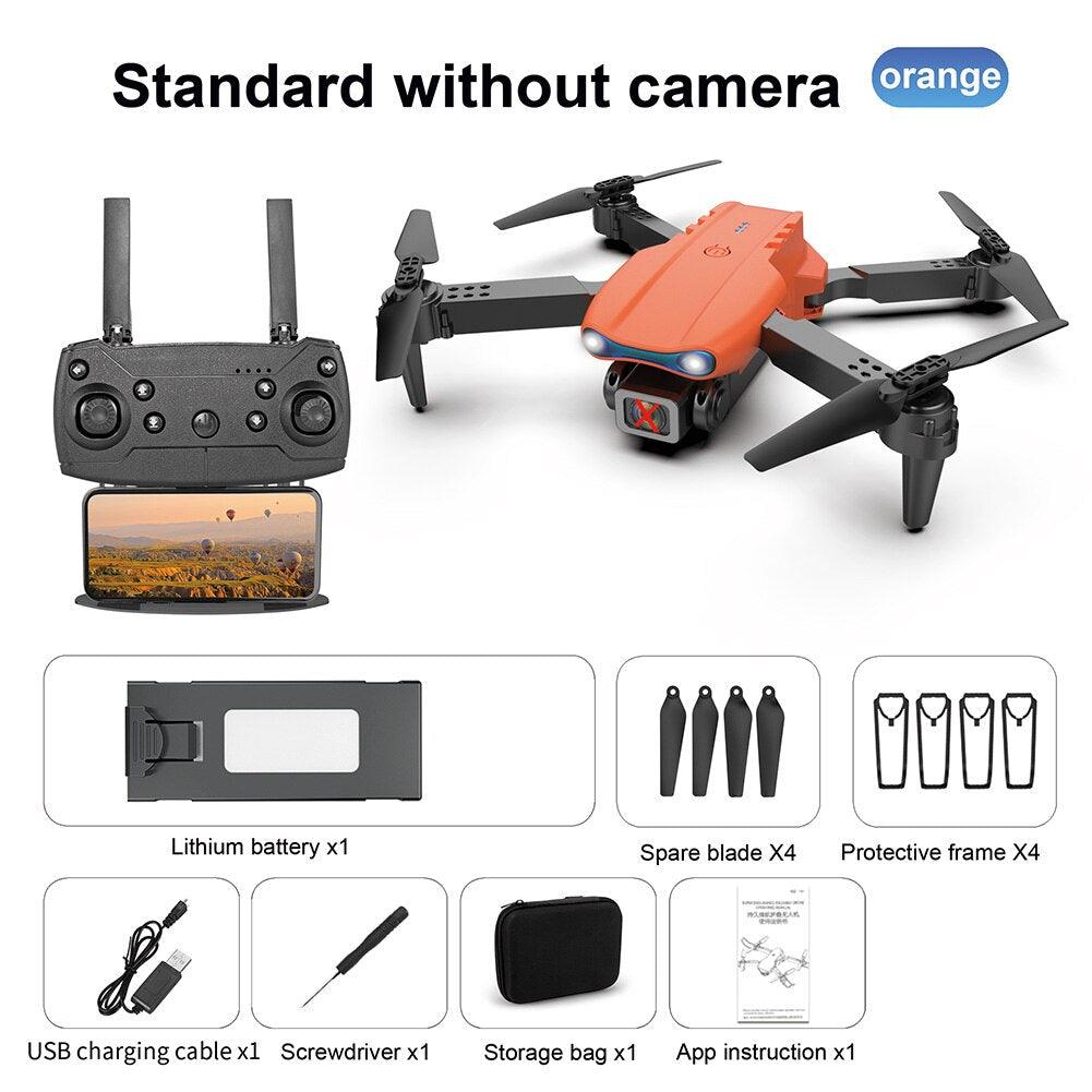 E99 Pro Drone With HD Camera - 4K Dual Camera 25 Minutes 200M Distance Headless Model Night Flying WIFI Foldable Drone 5 E99 Pro Drone With HD Camera - 4K Dual Camera 25 Minutes 200M Distance Headless Model Night Flying WIFI Foldable Drone - Image 5