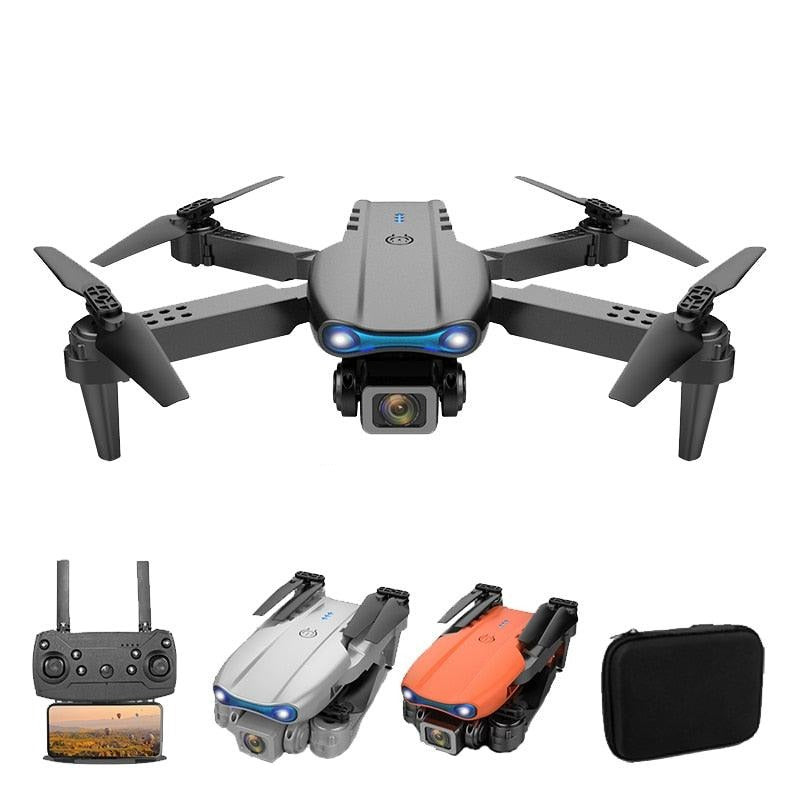 E99 Pro Drone With HD Camera - 4K Dual Camera 25 Minutes 200M Distance Headless Model Night Flying WIFI Foldable Drone 1 E99 Pro Drone With HD Camera - 4K Dual Camera 25 Minutes 200M Distance Headless Model Night Flying WIFI Foldable Drone