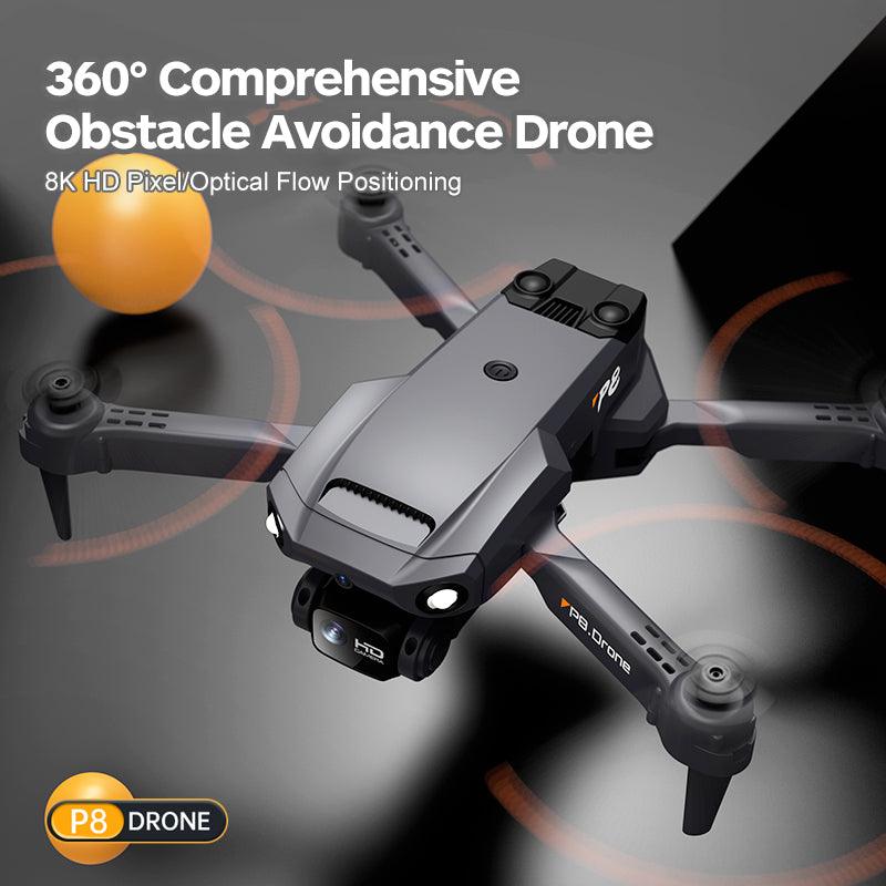 P8 Drone - 8k Hd Dual Cameras Esc Four Side Obstacle Avoidance Optical flow Position Hover Quadcopter Mini Drone 6 P8 Drone - 8k Hd Dual Cameras Esc Four Side Obstacle Avoidance Optical flow Position Hover Quadcopter Mini Drone - صورة P8 Drone - 8k Hd Dual Cameras Esc Four Side Obstacle Avoidance Optical flow Position Hover Quadcopter Mini Drone - صورة 6