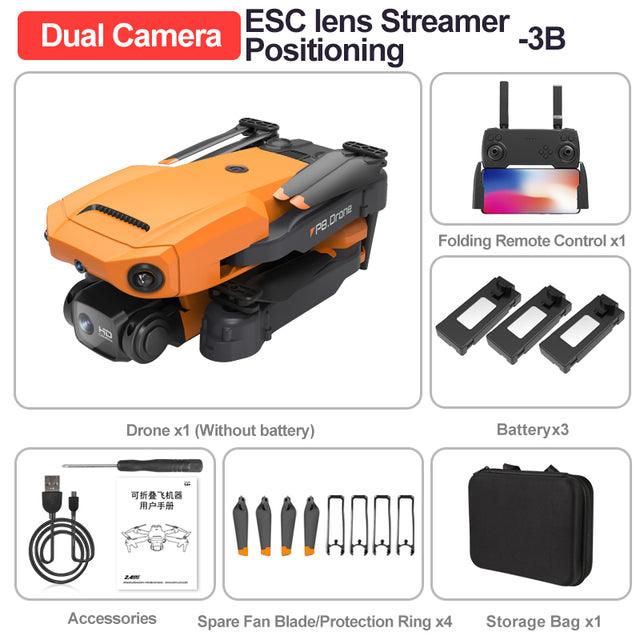 P8 Drone - 8k Hd Dual Cameras Esc Four Side Obstacle Avoidance Optical flow Position Hover Quadcopter Mini Drone 3 P8 Drone - 8k Hd Dual Cameras Esc Four Side Obstacle Avoidance Optical flow Position Hover Quadcopter Mini Drone - صورة P8 Drone - 8k Hd Dual Cameras Esc Four Side Obstacle Avoidance Optical flow Position Hover Quadcopter Mini Drone - صورة 3