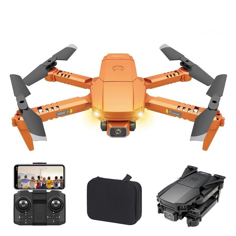HJ78 Mini Drone - 4k Professional HD Dual Camera WIFI FPV Foldable Quadcopter Fixed Height RC Helicopter Gift Toys