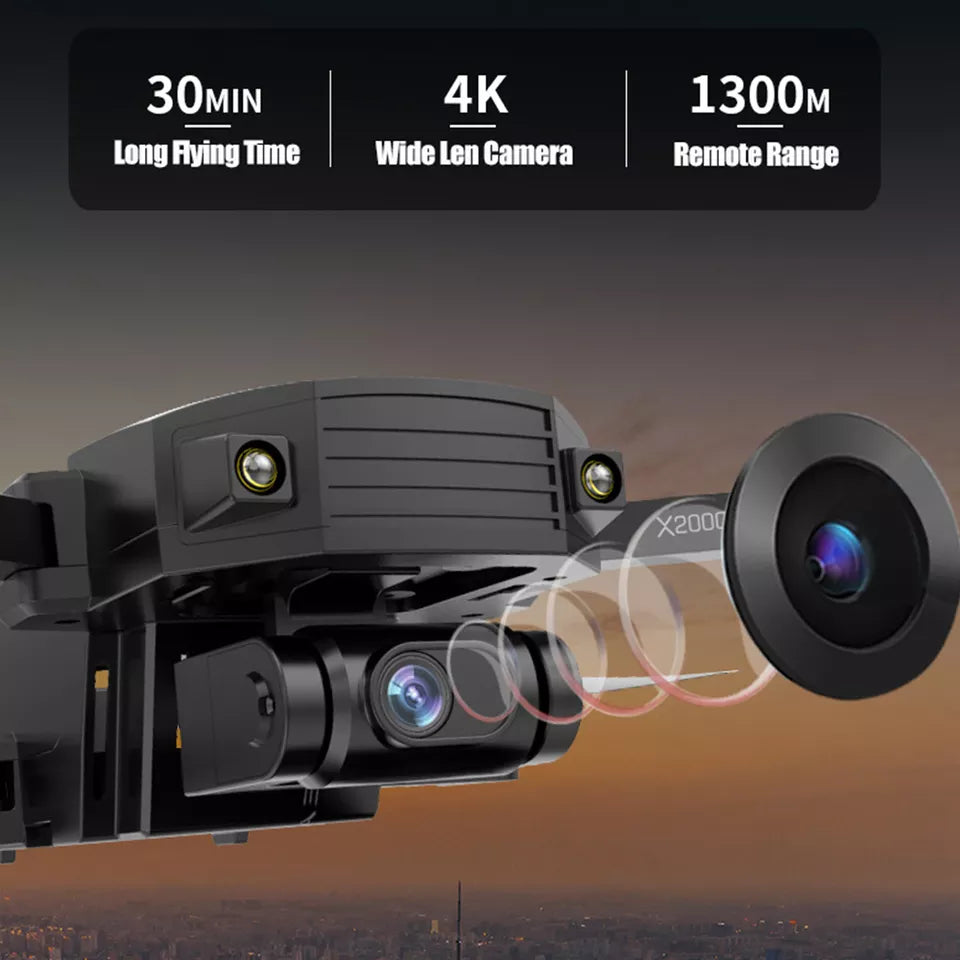X2000 Drone - 1.3KM GPS Brushless 4K HD camera Follow Me Drone Auto Return drone - Image 3