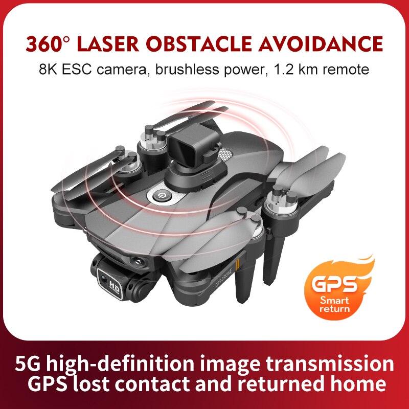 XYRC K80 PRO MAX GPS Drone - 4K Professional 8K Dual HD Camera Laser Obstacle Avoidance Brushless Folding Quadcopter RC Helicopter 21 XYRC K80 PRO MAX GPS Drone - 4K Professional 8K Dual HD Camera Laser Obstacle Avoidance Brushless Folding Quadcopter RC Helicopter - صورة XYRC K80 PRO MAX GPS Drone - 4K Professional 8K Dual HD Camera Laser Obstacle Avoidance Brushless Folding Quadcopter RC Helicopter - صورة 21