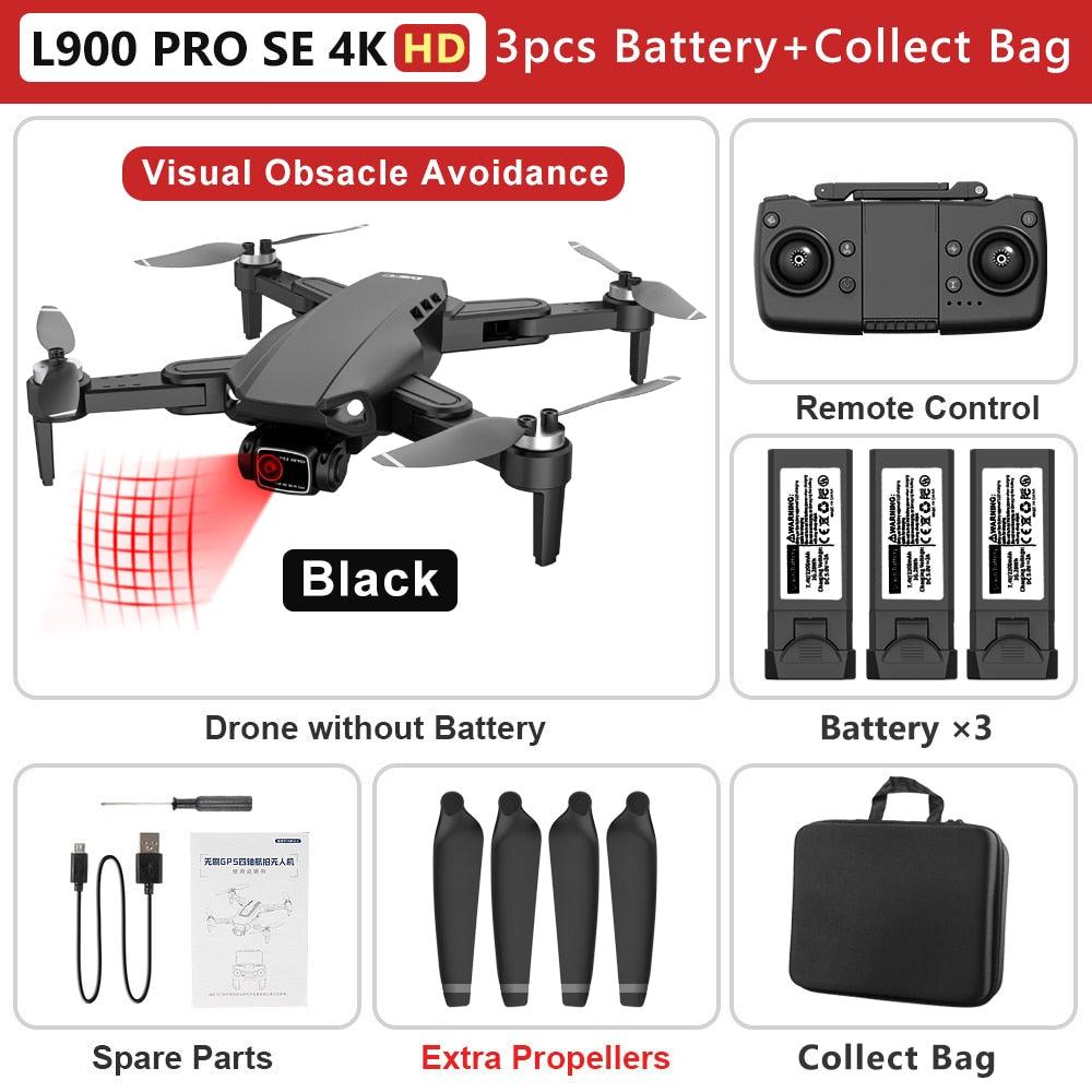 L900 PRO SE Drone - 4K HD Dual Camera Drone Visual Obstacle Avoidance Brushless Motor GPS 5G WIFI RC Dron Professional FPV Quadcopter 24 L900 PRO SE Drone - 4K HD Dual Camera Drone Visual Obstacle Avoidance Brushless Motor GPS 5G WIFI RC Dron Professional FPV Quadcopter — изображение 24