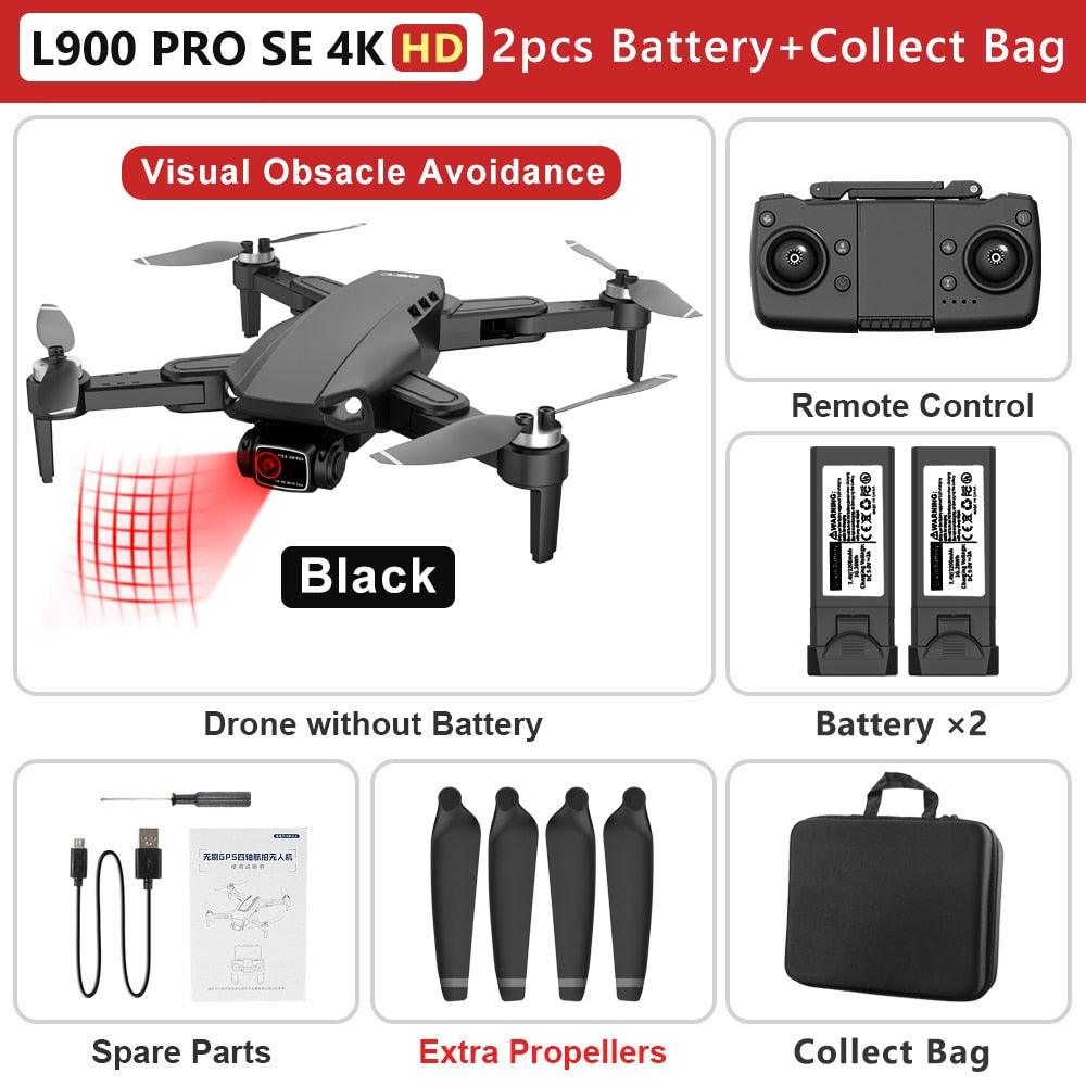 L900 PRO SE Drone - 4K HD Dual Camera Drone Visual Obstacle Avoidance Brushless Motor GPS 5G WIFI RC Dron Professional FPV Quadcopter 10 L900 PRO SE Drone - 4K HD Dual Camera Drone Visual Obstacle Avoidance Brushless Motor GPS 5G WIFI RC Dron Professional FPV Quadcopter — изображение 10