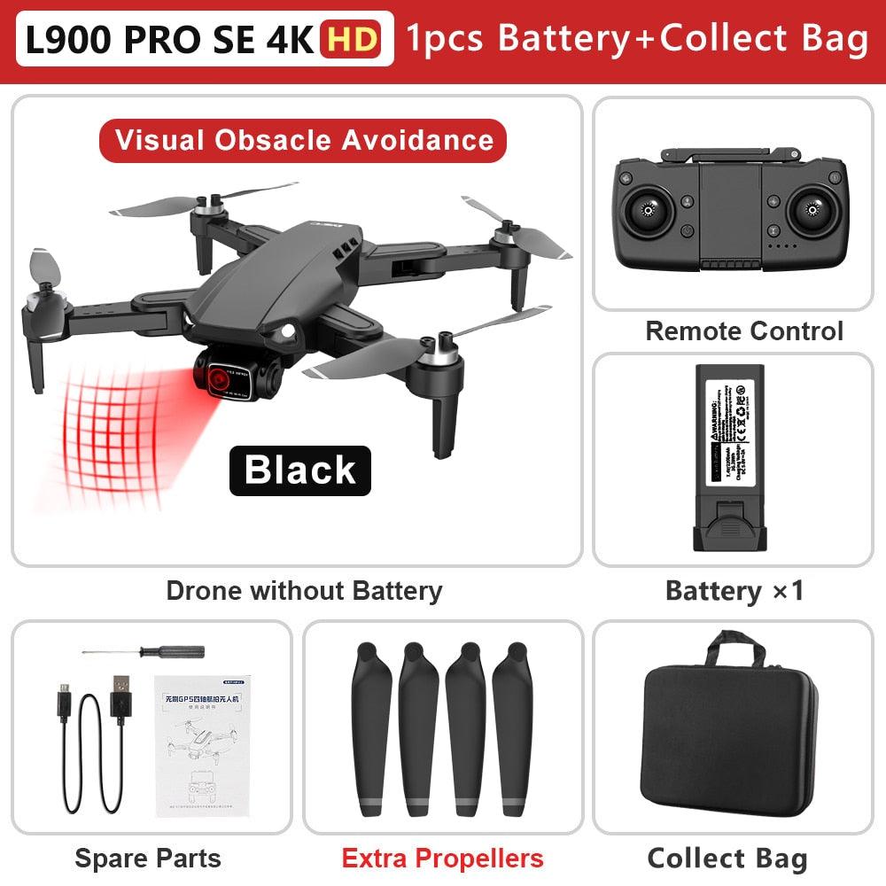 L900 PRO SE Drone - 4K HD Dual Camera Drone Visual Obstacle Avoidance Brushless Motor GPS 5G WIFI RC Dron Professional FPV Quadcopter 7 L900 PRO SE Drone - 4K HD Dual Camera Drone Visual Obstacle Avoidance Brushless Motor GPS 5G WIFI RC Dron Professional FPV Quadcopter — изображение 7