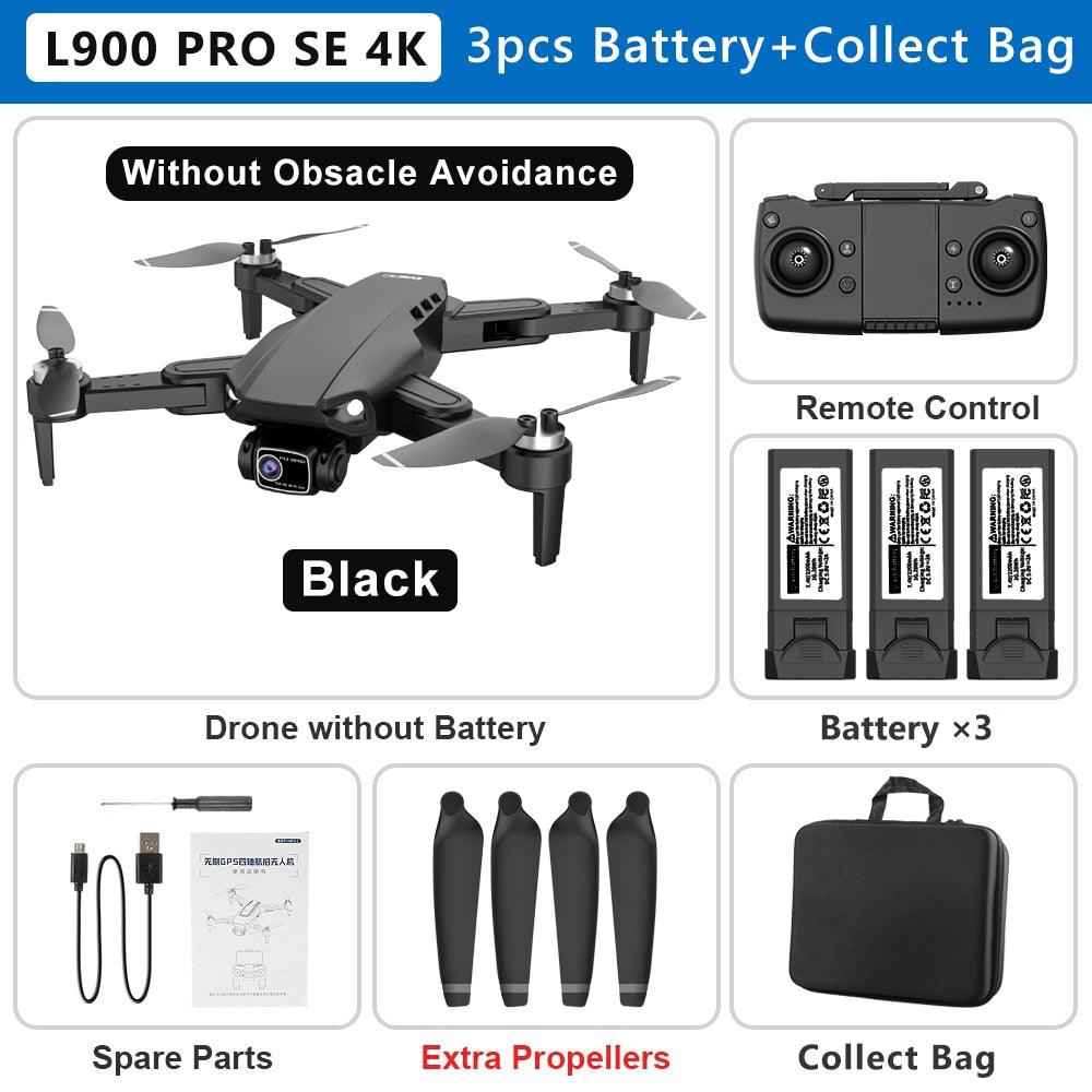 L900 PRO SE Drone - 4K HD Dual Camera Drone Visual Obstacle Avoidance Brushless Motor GPS 5G WIFI RC Dron Professional FPV Quadcopter 6 L900 PRO SE Drone - 4K HD Dual Camera Drone Visual Obstacle Avoidance Brushless Motor GPS 5G WIFI RC Dron Professional FPV Quadcopter — изображение 6