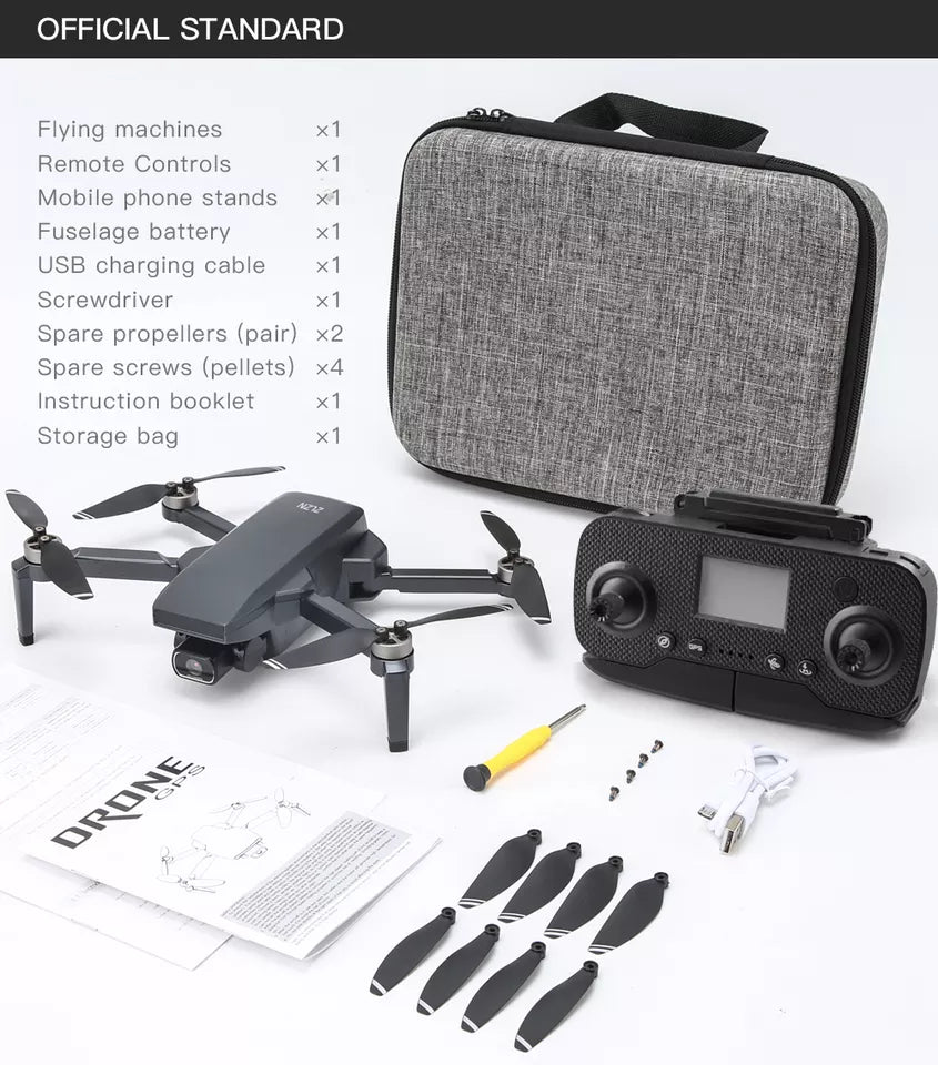 ZLL SG107 PRO Drone - GPS 8K Drone 5G WIFI FPV 1.2KM Distance Brushless Motor Auto Return RC Quadcopter 4 ZLL SG107 PRO Drone - GPS 8K Drone 5G WIFI FPV 1.2KM Distance Brushless Motor Auto Return RC Quadcopter — изображение 4