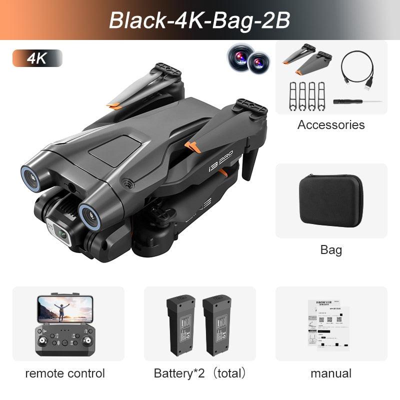 XYRC New i3 Pro Drone - 4K HD Dual ESC Camera Optical Flow Positioning Obstacle Avoidance Foldable Quadcopter RC Dron Toys Gifts - صورة XYRC New i3 Pro Drone - 4K HD Dual ESC Camera Optical Flow Positioning Obstacle Avoidance Foldable Quadcopter RC Dron Toys Gifts - صورة 9