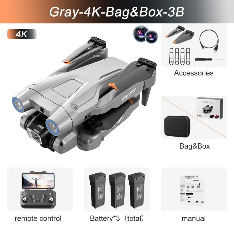 XYRC New i3 Pro Drone - 4K HD Dual ESC Camera Optical Flow Positioning Obstacle Avoidance Foldable Quadcopter RC Dron Toys Gifts - صورة XYRC New i3 Pro Drone - 4K HD Dual ESC Camera Optical Flow Positioning Obstacle Avoidance Foldable Quadcopter RC Dron Toys Gifts - صورة 8