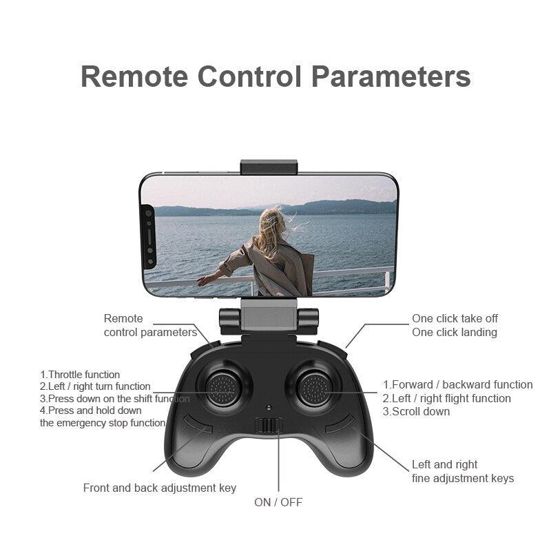 R16 Drone - Mini Drone 4K 1080P HD Camera WiFi Fpv Air Pressure Altitude Hold Foldable Quadcopter RC Dron Kid Toy Boys GIfts 11 R16 Drone - Mini Drone 4K 1080P HD Camera WiFi Fpv Air Pressure Altitude Hold Foldable Quadcopter RC Dron Kid Toy Boys GIfts — изображение 11