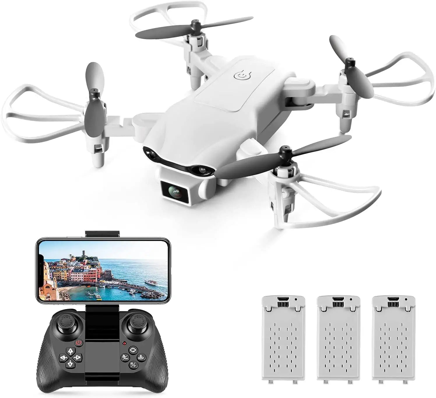 DroneEye 4DV9 Mini Drone - for Kids with 720P HD Camera FPV Live Video RC Quadcopter Helicopter for Adults beginners Toys Gifts,Altitude Hold, Waypoints Functions,One Key Start,3D Flips