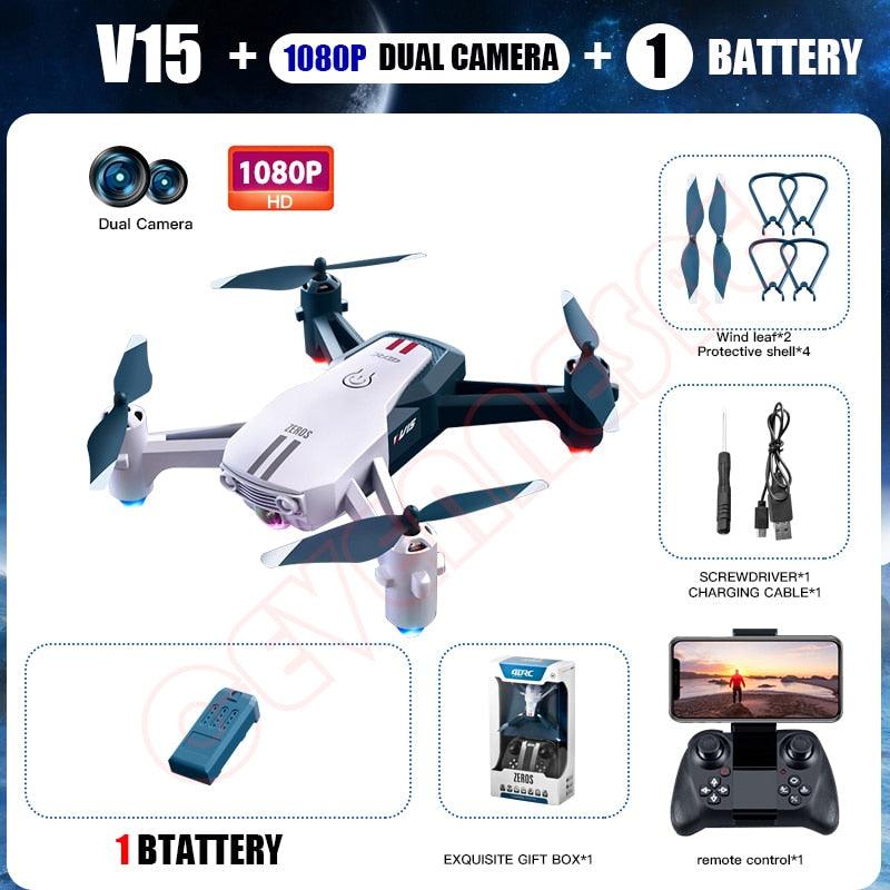 V15 Drone - 2024 New Mini Drone 4k Profesional Dron With 1080P HD Camera RC Drones Collapsible Quadcopter Airplane Remote Control Toys 12 V15 Drone - 2024 New Mini Drone 4k Profesional Dron With 1080P HD Camera RC Drones Collapsible Quadcopter Airplane Remote Control Toys — изображение 12