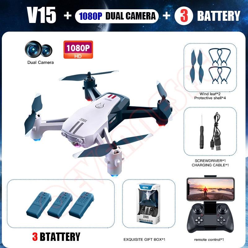 V15 Drone - 2024 New Mini Drone 4k Profesional Dron With 1080P HD Camera RC Drones Collapsible Quadcopter Airplane Remote Control Toys 11 V15 Drone - 2024 New Mini Drone 4k Profesional Dron With 1080P HD Camera RC Drones Collapsible Quadcopter Airplane Remote Control Toys — изображение 11