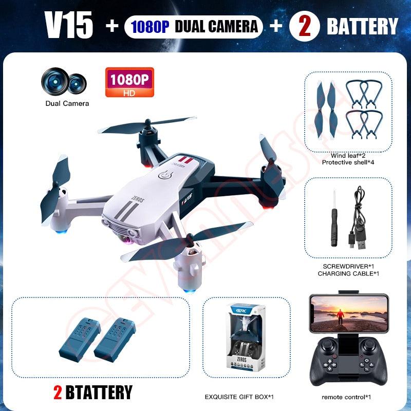 V15 Drone - 2024 New Mini Drone 4k Profesional Dron With 1080P HD Camera RC Drones Collapsible Quadcopter Airplane Remote Control Toys 10 V15 Drone - 2024 New Mini Drone 4k Profesional Dron With 1080P HD Camera RC Drones Collapsible Quadcopter Airplane Remote Control Toys — изображение 10