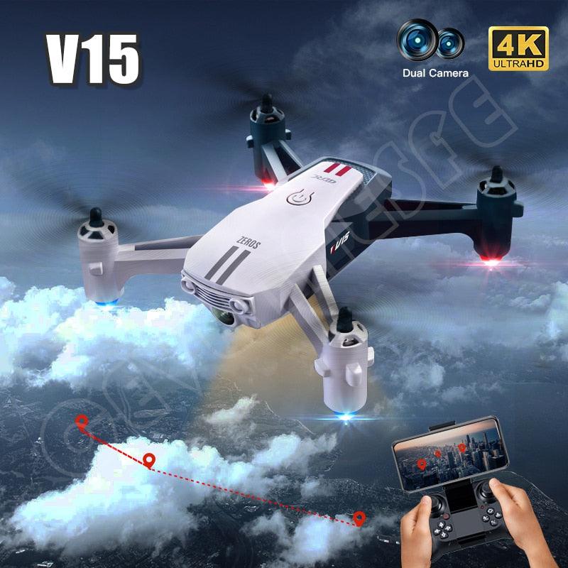 V15 Drone - 2024 New Mini Drone 4k Profesional Dron With 1080P HD Camera RC Drones Collapsible Quadcopter Airplane Remote Control Toys 5 V15 Drone - 2024 New Mini Drone 4k Profesional Dron With 1080P HD Camera RC Drones Collapsible Quadcopter Airplane Remote Control Toys — изображение 5
