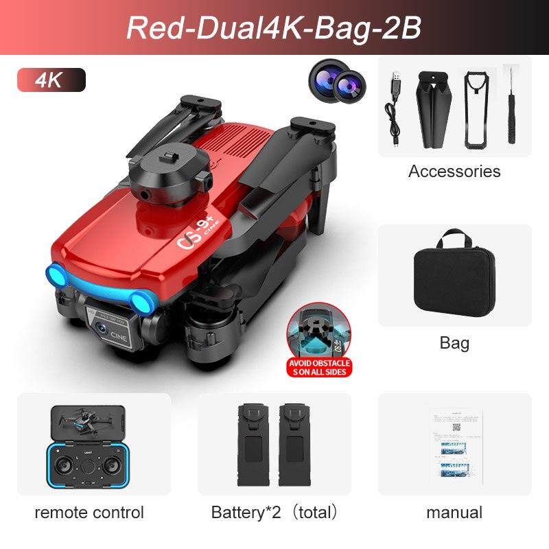 2024 New XYRC CS9 Mini Drone - 4K Dual Camera Four Side Obstacle Avoidance Optical Flow Positioning Foldable Quadcopter Toys Gifts 22 2024 New XYRC CS9 Mini Drone - 4K Dual Camera Four Side Obstacle Avoidance Optical Flow Positioning Foldable Quadcopter Toys Gifts - صورة 2024 New XYRC CS9 Mini Drone - 4K Dual Camera Four Side Obstacle Avoidance Optical Flow Positioning Foldable Quadcopter Toys Gifts - صورة 22