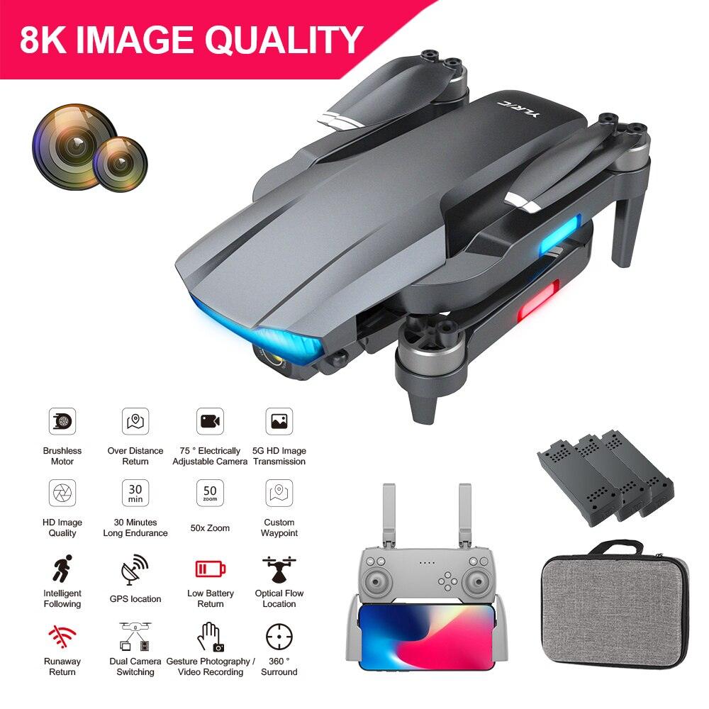 QJ S106 GPS Drone - 8K HD Professional Dual Camera Anti-shake gimbal Brushless Motor 181g RC helicopter Foldable Quadcopter 17 QJ S106 GPS Drone - 8K HD Professional Dual Camera Anti-shake gimbal Brushless Motor 181g RC helicopter Foldable Quadcopter — изображение 17