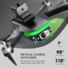 S5S Drone - 4k Profesional 8K HD Camera Obstacle Avoidance Aerial Photography Brushless Foldable Quadcopter 1.2km 15 S5S Drone - 4k Profesional 8K HD Camera Obstacle Avoidance Aerial Photography Brushless Foldable Quadcopter 1.2km - صورة S5S Drone - 4k Profesional 8K HD Camera Obstacle Avoidance Aerial Photography Brushless Foldable Quadcopter 1.2km - صورة 15