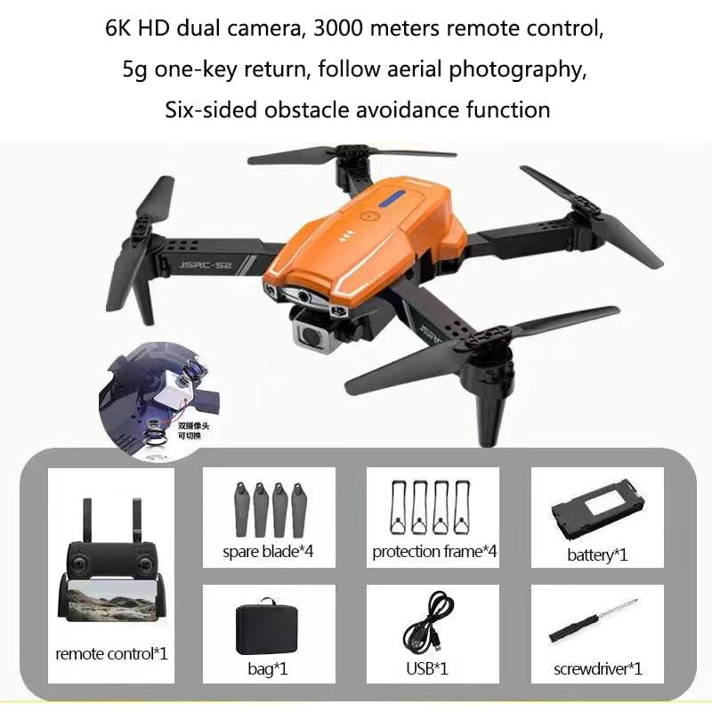 S2 Drone - 4K Profesional 5G WIFI Dual HD Camera Drone Quadcopter Drone HD Wide-Angle Dual Camera Gift Toy For Boy 5 S2 Drone - 4K Profesional 5G WIFI Dual HD Camera Drone Quadcopter Drone HD Wide-Angle Dual Camera Gift Toy For Boy - Image 5
