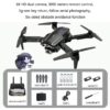 S2 Drone - 4K Profesional 5G WIFI Dual HD Camera Drone Quadcopter Drone HD Wide-Angle Dual Camera Gift Toy For Boy 3 S2 Drone - 4K Profesional 5G WIFI Dual HD Camera Drone Quadcopter Drone HD Wide-Angle Dual Camera Gift Toy For Boy - Image 3