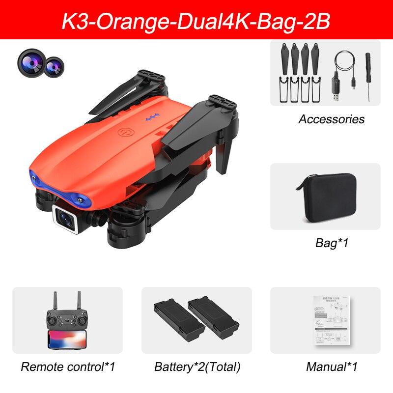 XYRC K3 Mini Drone - 4k HD Wide-Angle Dual Camera WIFI Fpv Air Pressure Altitude Hold Foldable Quadcopter RC Dron Gifts 18 XYRC K3 Mini Drone - 4k HD Wide-Angle Dual Camera WIFI Fpv Air Pressure Altitude Hold Foldable Quadcopter RC Dron Gifts — изображение 18
