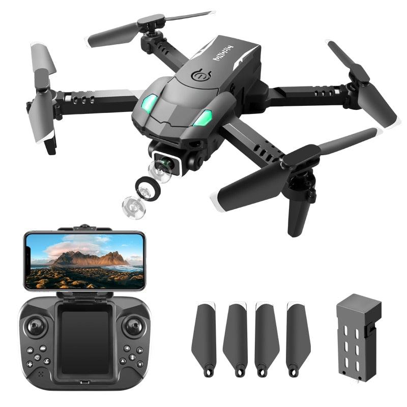 XYRC S128 Mini Drone - 4K HD Camera Three-sided Obstacle Avoidance Air Pressure Fixed Height Professional Foldable Quadcopter Toys 1 XYRC S128 Mini Drone - 4K HD Camera Three-sided Obstacle Avoidance Air Pressure Fixed Height Professional Foldable Quadcopter Toys